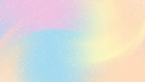 Pastel Rainbow Gradient Background with Subtle Sparkle Stock Footage 301577073
