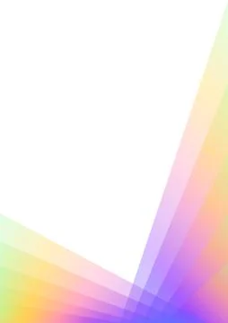 Pastel rainbow layer abstract background Stock Illustration