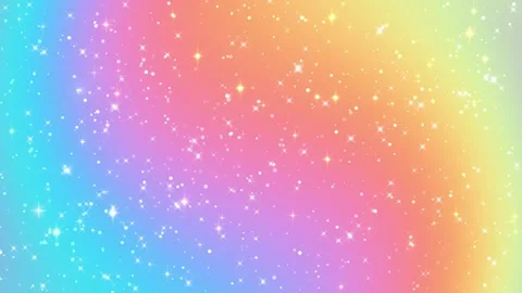 rainbow sparkles background