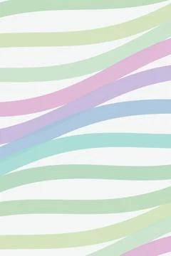 Pastel rainbow stripes create a soft abstract pattern with calm, cheerful c.. 스톡 일러스트