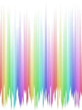 Pastel rainbow stripes gradient with squares mosaic pattern, white background 스톡 일러스트