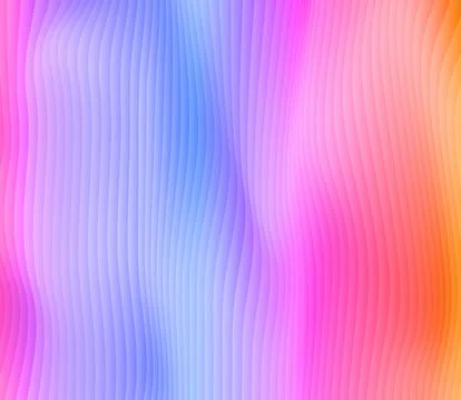 Pastel rainbow wave abstract background. Vector illustration Stock Illustration
