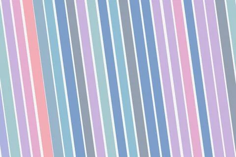 Pastel retro striped pattern in soft pink, blue, purple and gray, creating .. Illustrazione stock