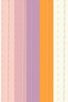 Pastel rose peach decorative backdrop with rounded square border grid accents pa Stock Illustration