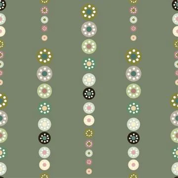 Pastel seamless background hand drawn Illustrazione stock