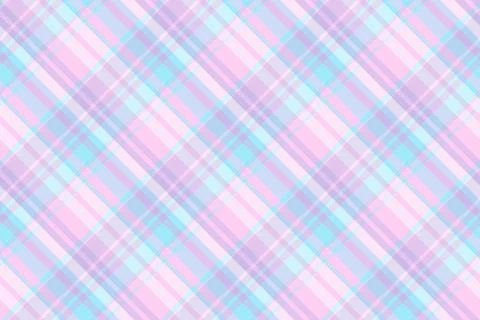 Pastel seamless check vector, difficult pattern textile fabric. Paper backg.. Stockillustratie