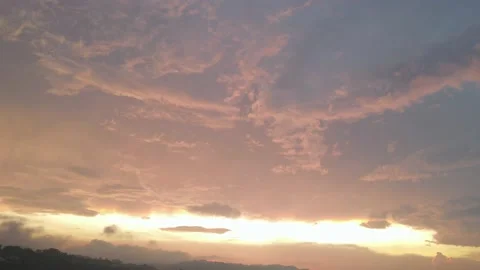 Pastel Sky Stock Footage 163400100