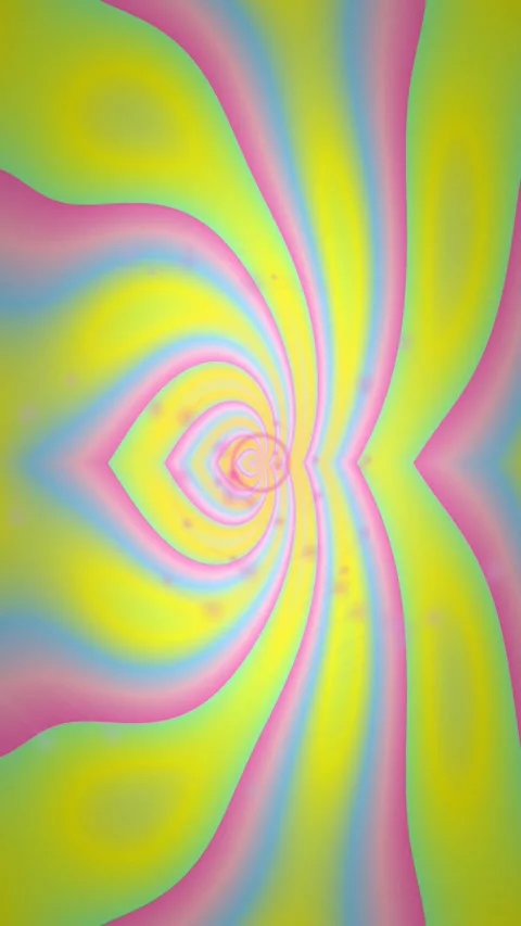 Pastel Spiral Swirl Loop Trippy Psychedelic Abstract Motion Background Stock Footage 342986457