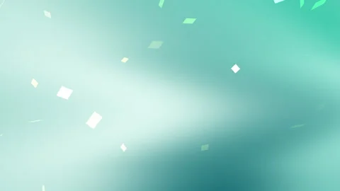 Pastel squares float on a teal gradient background. Stock Footage 316906043