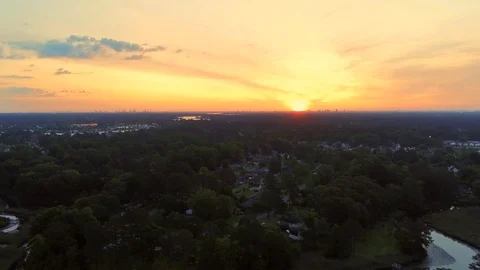 Pastel Sunrise Stock Footage 107671643