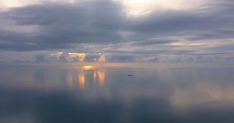 Pastel sunset skies Stock Footage 89280863