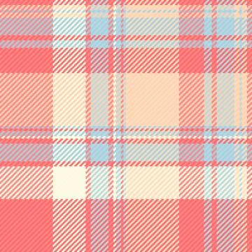 Pastel tartan pattern with a subtle textured weave, perfect for textiles, b.. Stock Illustration