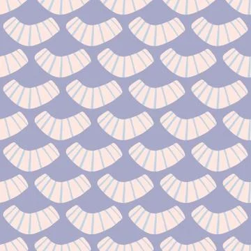 Pastel tones seamless geometry pattern. Soft blue background with abstract st Illustrazione stock