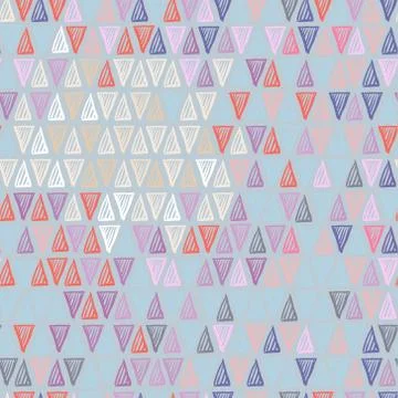 Pastel triangle pattern Stock Illustration