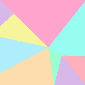 Pastel triangle shapes abstract background vector illustration Stock Illustration