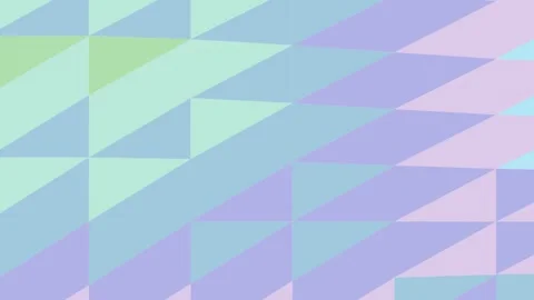 Pastel triangles pattern, abstract design with geometric shapes Stock Footage 331648353