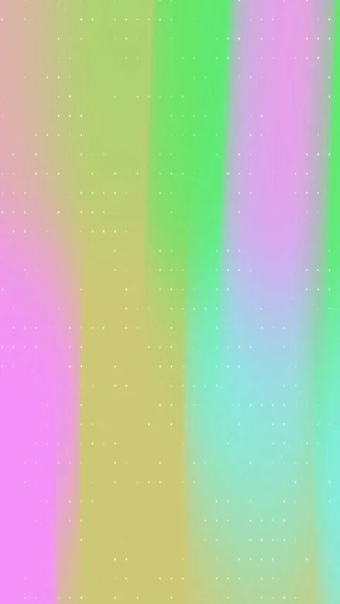 Pastel vertical rainbow stripes with tiny white dots Video stock 296682900