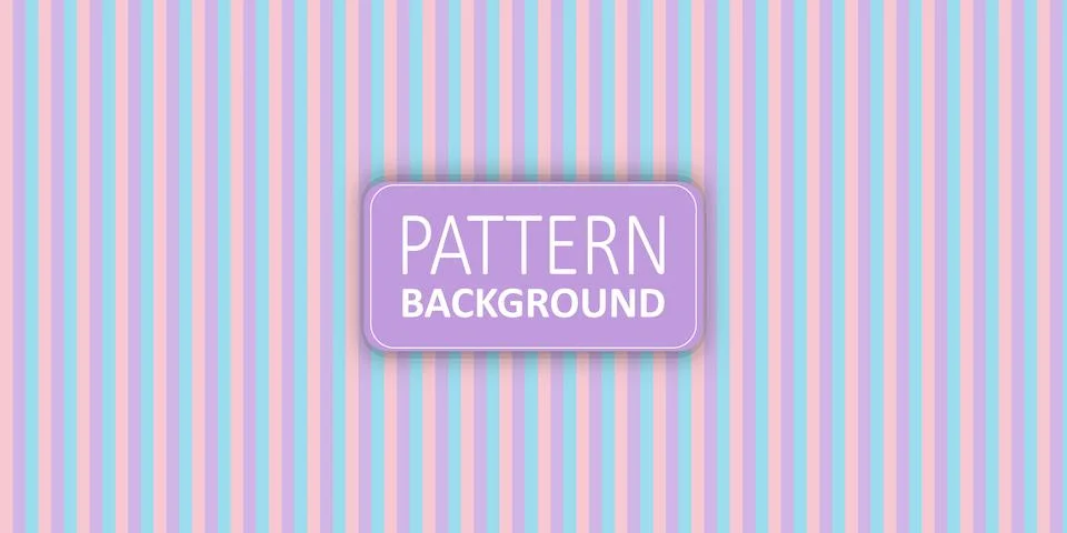 Pastel Vertical Stripe Pattern Background with Soft Pink and Blue Lines Stock Illustration
