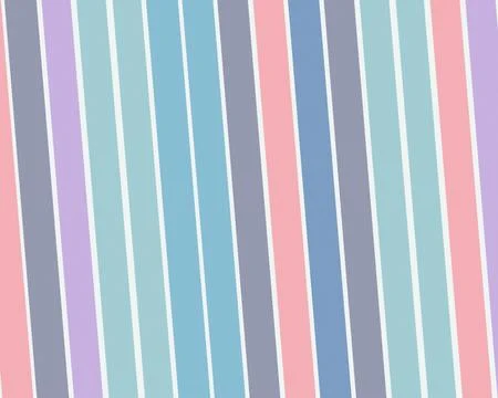 Pastel vertical stripe pattern in soft blue, pink, purple and gray, creatin.. Stock Illustration