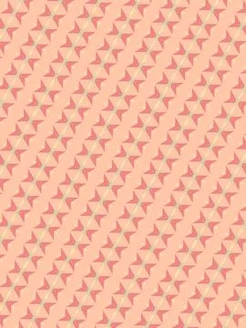 Pastel warm sand: repeating geometric background in oat, vanilla, and sage Stock Illustration