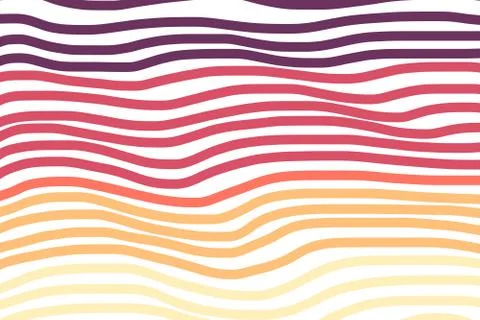 Pastel waves background Stock Illustration