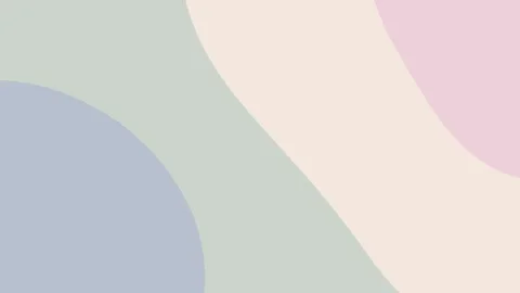 Pastel waves create a tranquil, minimalist abstract background. Stock Footage 286407445