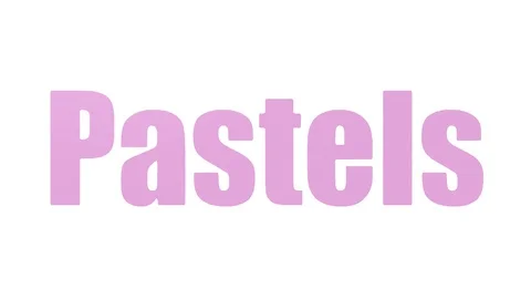 Pastels Animated Wordcloud Isolated On White Video stock 107230138
