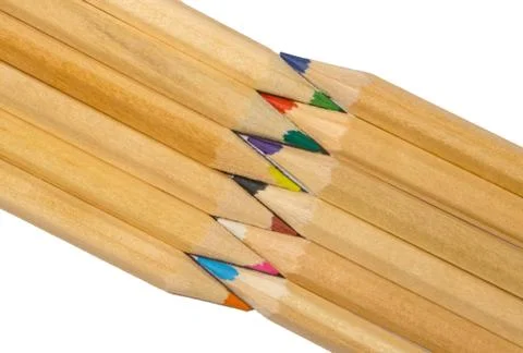 Pastels in diagonal Stock Photos