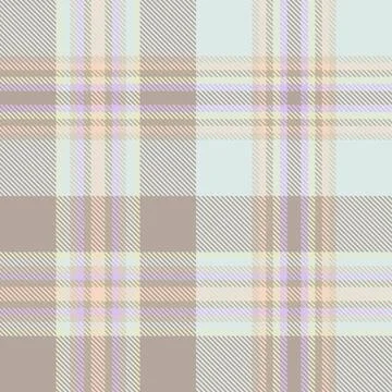 Pastels Plaid Tartan Seamless Pattern Design 스톡 일러스트