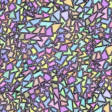 Pastels tone pattern  geometric, graphic, grid, groovy, illustration Stock Illustration