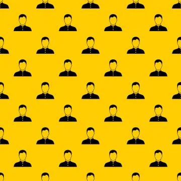 Pastor pattern vector Stock Illustration