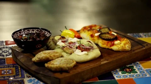 Pastries pack shot Stock Footage 83550785