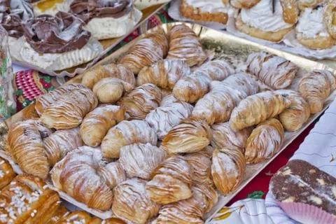 Pastries Foto stock