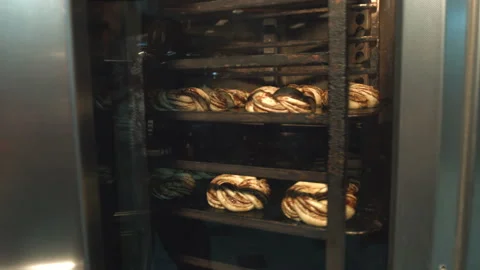 Pastries on a tray. 動画素材 98532029