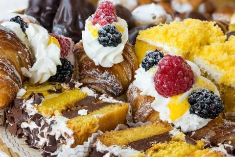 Pastries various 写真素材