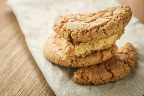 Pastry biscuits Stock Photos