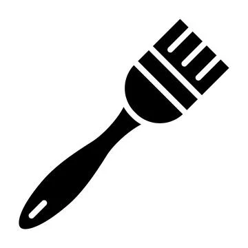 Pastry brush Vector Icon Design Illustration Stock Illustration