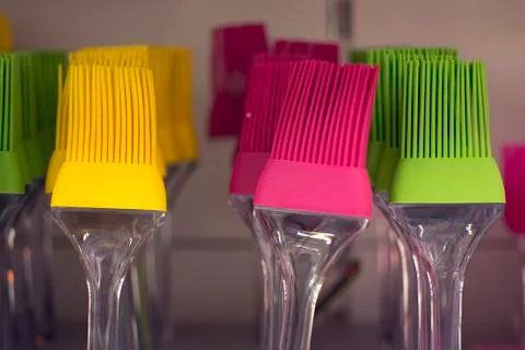 Pastry brushes Stock Photos