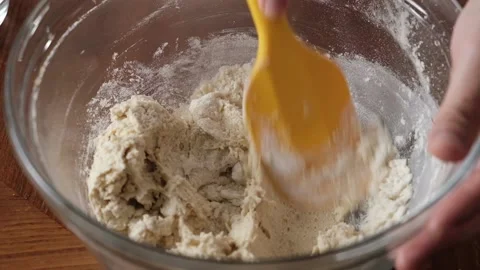 Pastry Chef making Cookies Batter. Stock-Footage 149265807