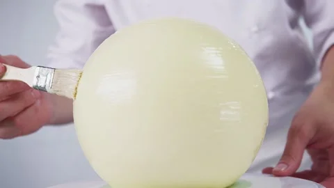 Pastry chef making dessert. Stock Footage 142451986