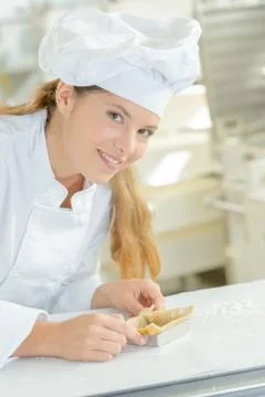 Pastry chef Stock Photos