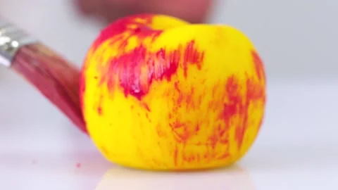Pastry chef preparing a fruit dessert. Stock Footage 142451935