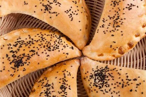 Pastry close-up Stock Photos