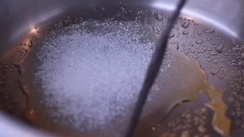 Pastry Handmade caramel sugar bubbles Chocolate vanilla Chocolatier Stock Footage 78723227