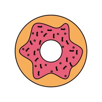 Pastry icon image Stock Illustration