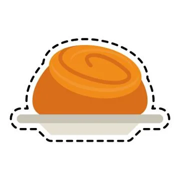 Pastry icon image Stock Illustration