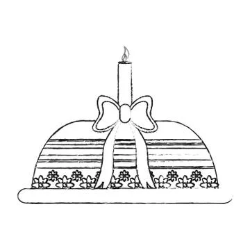 Pastry icon image Stock Illustration