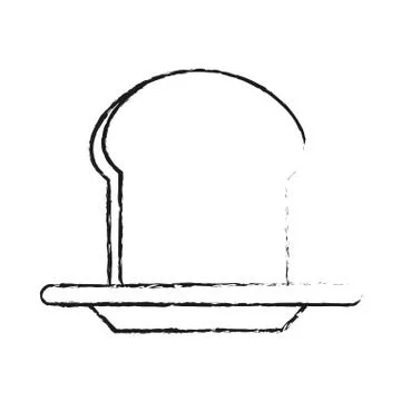 Pastry icon image Stock Illustration