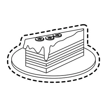 Pastry icon image Stock Illustration
