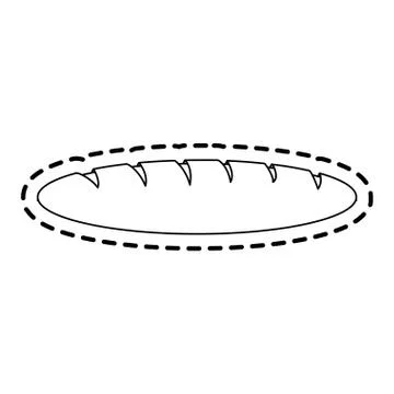 Pastry icon image Stock Illustration